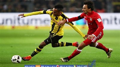 أوباميانج يصعق شباك بايرن ميونيخ بهدف 