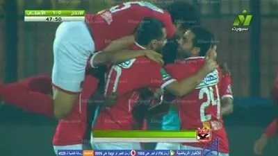 بالفيديو.. أجاي يفتتح التسجيل للأهلي أمام الإنتاج الحربي