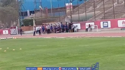 محمود طاهر في تدريب الأهلي (صور)