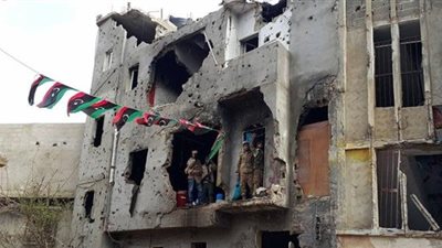 العثور على خريطة ألغام ومستشفى ميداني لداعش في بنغازي