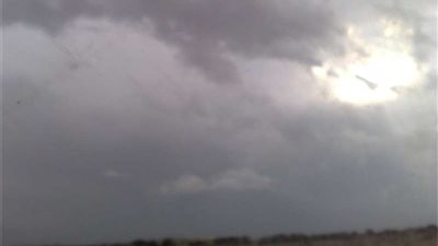 أمطار على راحة سنحان في 