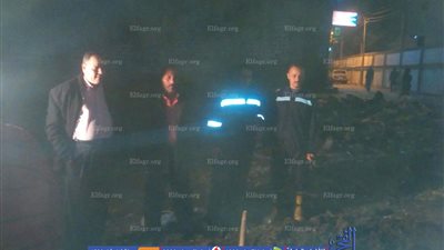 إصلاح خط الغاز بـ