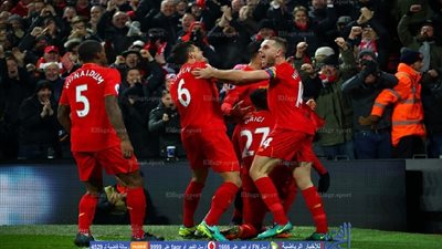 الدوري الإنجليزي - ليفربول يعبر عقبة سندرلاند بشق الأنفس .. وإصابة خطيرة لـ 