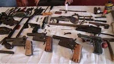 ضبط 11 قطعة سلاح و6 قضايا مخدرات في كفرالشيخ 