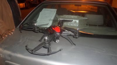 ننشر تفاصيل العثور على  طائرة تجسس جديدة بدمياط 