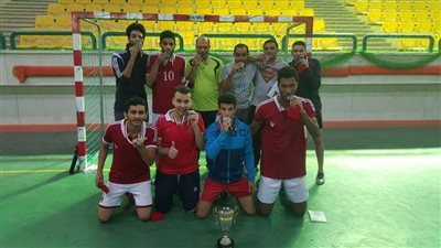 فوز جامعة الزقازيق بالمركز الثالث في خماسي كرة القدم