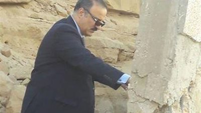 تشكيل لجنة لمعاينة مدرسة الشيخ حمد الإعدادية بعد سقوط صخرة عليها 