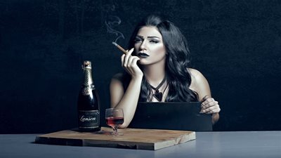 اطلالة جريئة للبنانية 