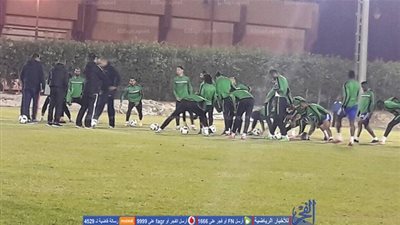 بالصور.. الشرقية ينهي تدريباته استعدادا لمواجهة الأهلي