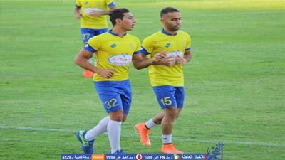 كدمة قوية للاعب الإسماعيلي في التدريبات 