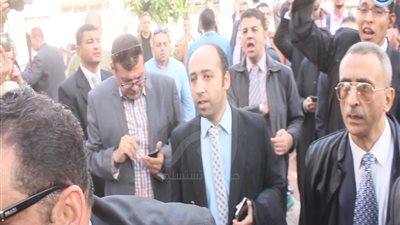 اشتباكات بين المحامين خلال وقفة احتجاجية (فيديو) 