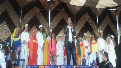 احتفالية لليوم العالمي لذوى الاحتياجات الخاصة بجامعه عين شمس (صور)