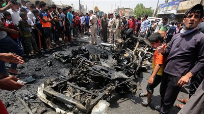 قتلى وجرحى في انفجار سيارة مفخخة في العاصمة بغداد
