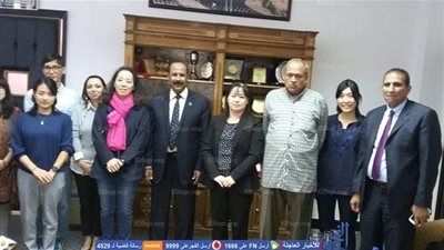 جامعة أسوان تستقبل وفد مؤسسة الجايكا  لتفعيل الشراكة بينها وبين الجامعات اليابانية  (صور)