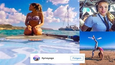 آلام الظهر يحول مساعدة طيار سويدية لنجمة على انستجرام