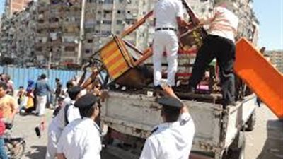 تحرير 36 مخالفة  تعدى على الطريق في مطروح 