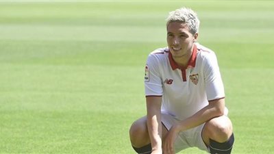 سمير نصري يدعم إشبيلية أمام ليون 