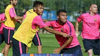 نيمار يغيب عن تدريب برشلونة