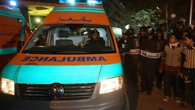 إصابة شخصين في حادث تصادم قطارين خط 