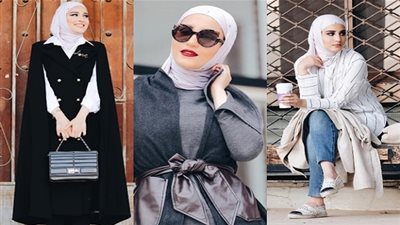 للمحجبات: 5 صيحات تألقي بها هذا الشتاء لإطلالة دافئة (صور)