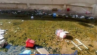المدينة الجامعية للبنات بالفيوم  تتحول لمستنقع للصرف الصحي