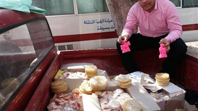 ضبط كميات من حلوى 