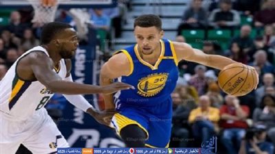 جولدن ستيت يتغلب على يوتا في دوري السلة الأمريكي في مباراة مثيرة 