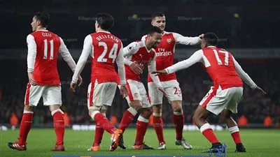 آرسنال يكرم ضيافة ستوك سيتي بالثلاثة .. في حضور رمضان وغياب النني (فيديو)