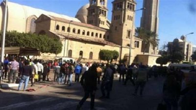 مين بيحب مصر تنعى ضحايا الكاتدرائية بالعباسية