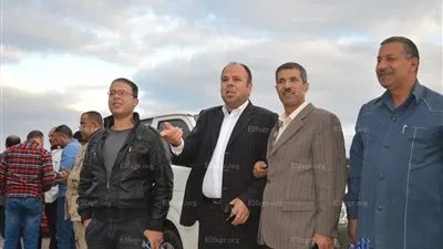 لجنة من الجيش والرقابة الإدارية لمعاينة مكان محطة 