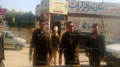 انتشار أمني بمحيط ودوريات وحواجز حديدية بمحيط كنائس بني سويف (صور)