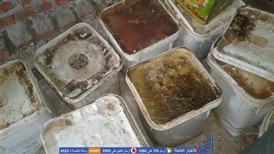 ضبط كميات من المواد الغذائية غير صالحة ومنتهية الصلاحية بمركز ساحل سليم ( صور ) 