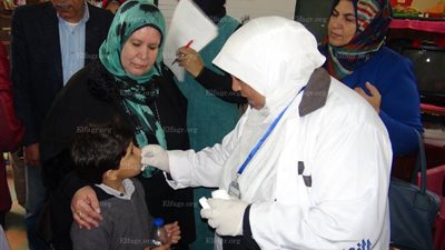 انطلاق حملة تطعيم الأطفال ضد 