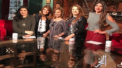 رنا سماحة تسجل حلقة في برنامج 