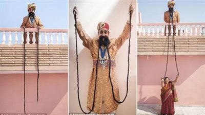 أطول شنب في العالم.. بلغ طوله 259 سم !