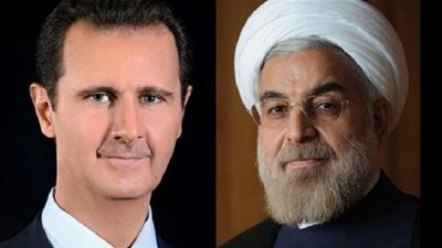 الرئيس الإيراني يهنئ بشار الأسد بـ