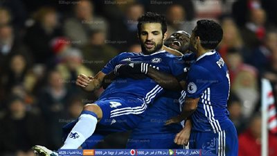 الدوري الإنجليزي.. هدف فابريجاس يقود تشيلسي لتخطي سندرلاند والمحافظة على الصدراة (فيديو)