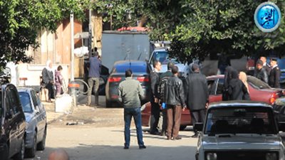 لحظة خروج جثمان حبارة من مشرحة زينهم (فيديو)