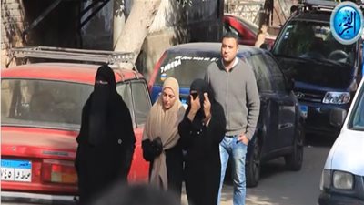 انهيار زوجة حبارة فور خروج جثمانه من مشرحة زينهم (فيديو)