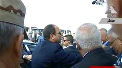 السيسي ينهي جولته التفقدية لمحور 