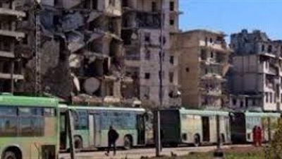 حلب: إجلاء الدفعة الثانية من المقاتلين والمدنيين من الأحياء الشرقية للمدينة