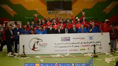 محمود طاهر: بطولة إفريقيا إنجاز كبير.. وفريق السلة يستحق التكريم 