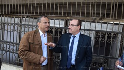 محافظ بني سويف يتفقد منطقة 