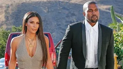 أصدقاء كيم كارداشيان يدعمون كاني ويست في مرضه 