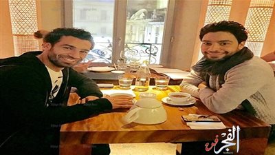 أحمد جمال يلتقي محمد صلاح في إيطاليا