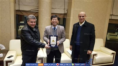 القاضي يبحث التعاون مع جامعة الغابات الصينية (صور)