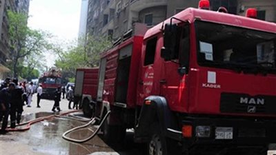 الدفع بـ 5 سيارات لإطفاء حريق شقه بقصر النيل‎