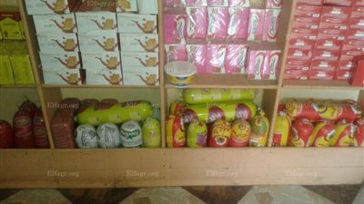 ضبط 6 طن دقيق بدون فواتير معباه بكراتين القوات المسلحة في طلخا (صور)