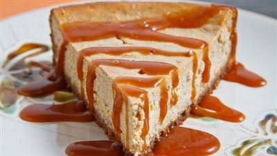 طريقة عمل تشيز كيك الكراميل