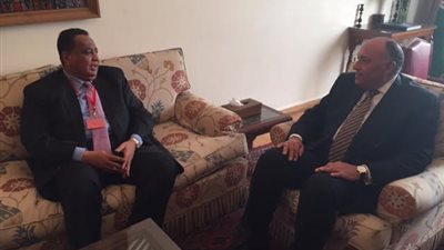 وزير خارجية السودان يشكر نظيره المصري على دعم القاهرة لـ